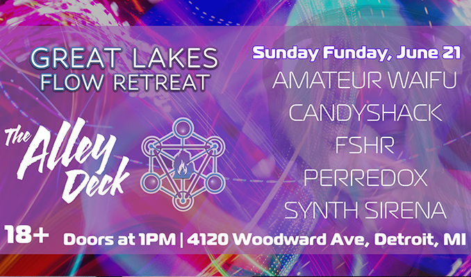 More Info for Great Lakes Flow Sunday Funday on the Alley Deck